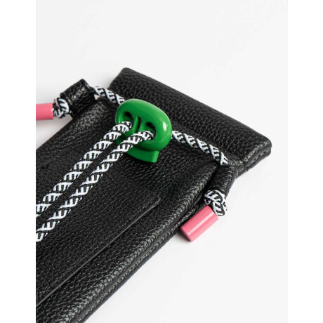 Estuche De Anteojos Con Cordón Negro