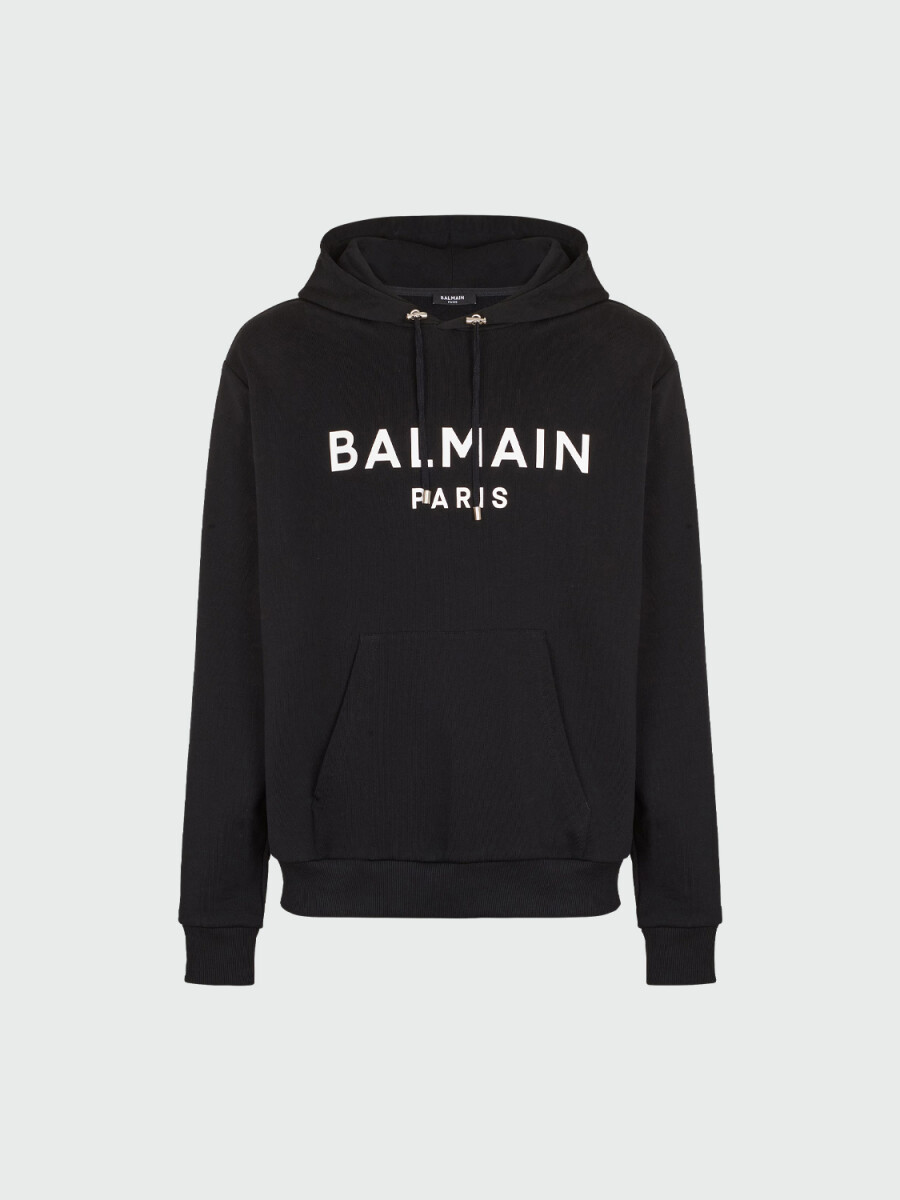 BALMAIN - HOODIE ESTAMPADO PARIS 