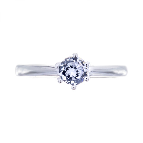 Anillo de plata 925 con circonia, SOLITARIO Anillo de plata 925 con circonia, SOLITARIO