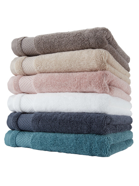 Toalla de mano NORA 50x100 rosa empol Toalla de mano NORA 50x100 rosa empol