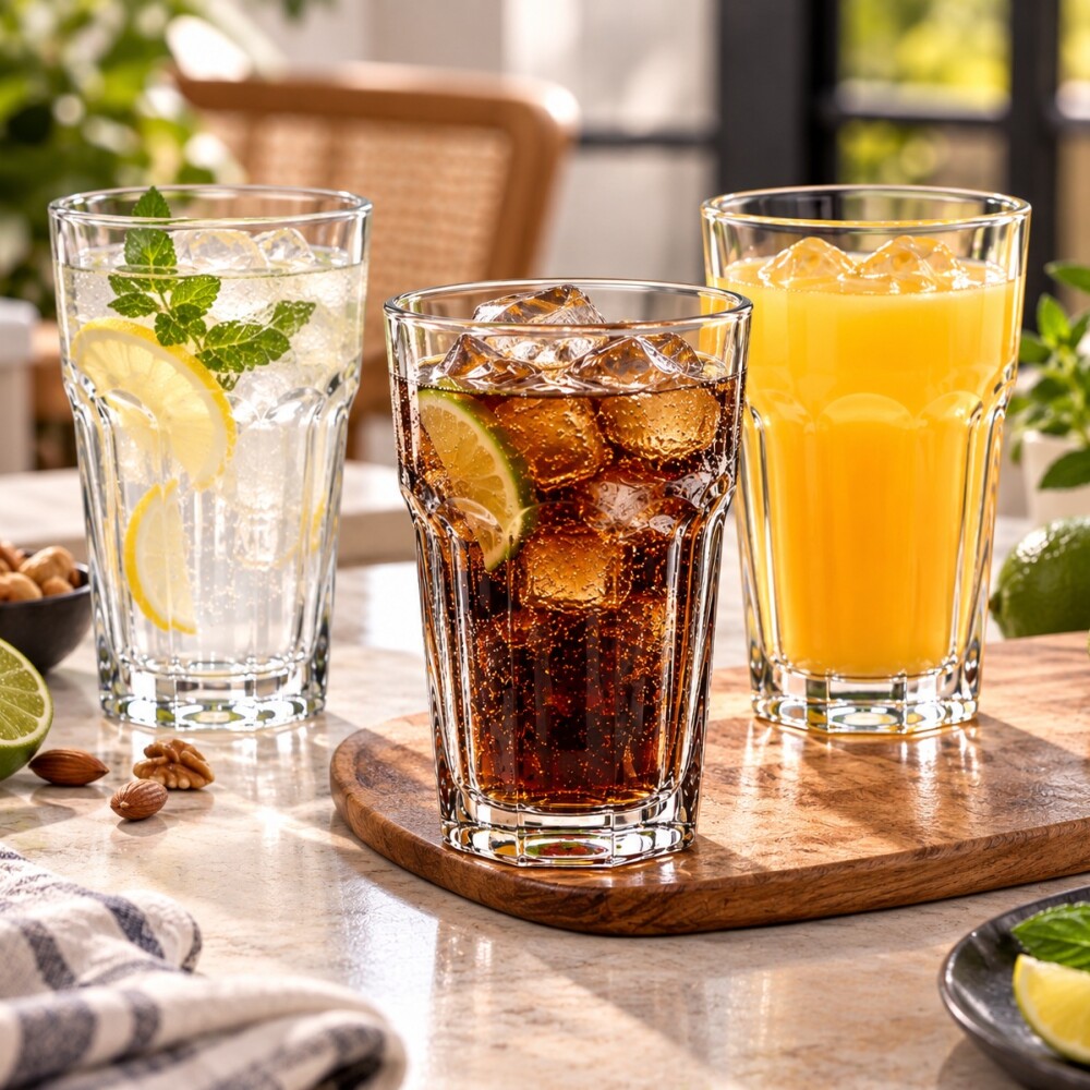 Set vasos Lisboa 287 ml x3 CRISTAR Set vasos Lisboa 287 ml x3 CRISTAR