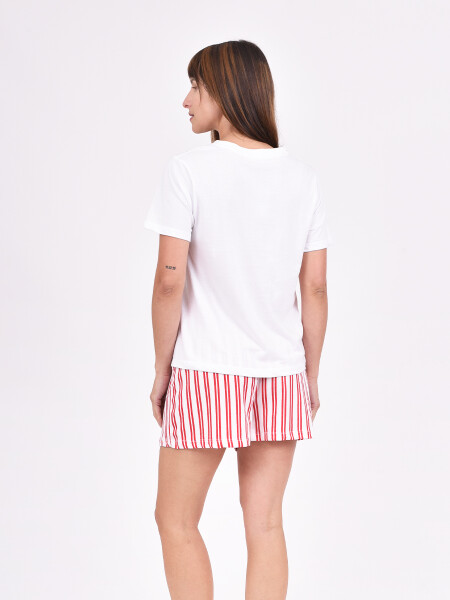 PIJAMA SET REMERA + SHORT VARIANTE 1