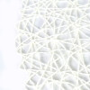 INDIVIDUAL RED BLANCO COMB 38CM Unica