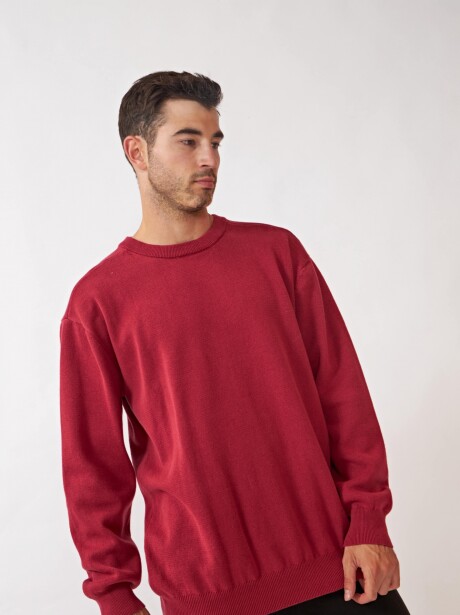 SWEATER ROGER ROJO