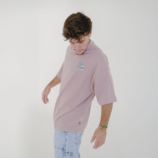 Remera Pulau Creamy Rosa