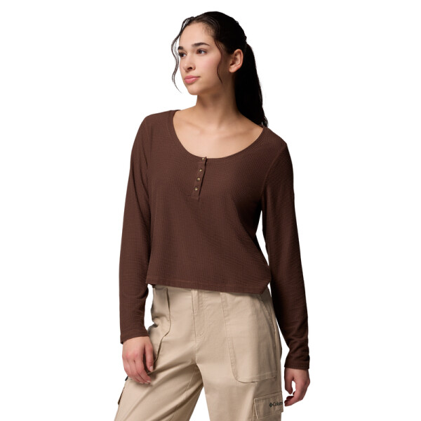 Remera Brea Falls Mujer Tobacco