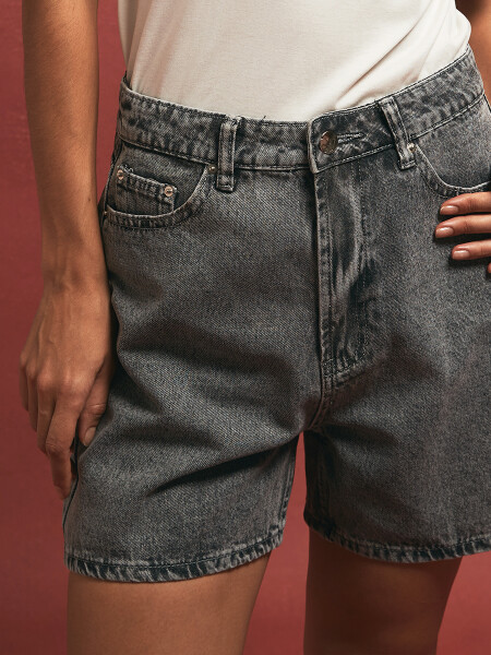 SHORT MACEIO GRIS CLARO