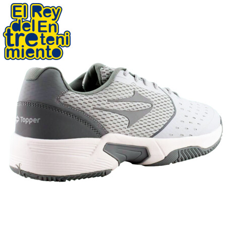 Topper Calzado Tennis Paddle Championes Deportivo Gris/Blanco