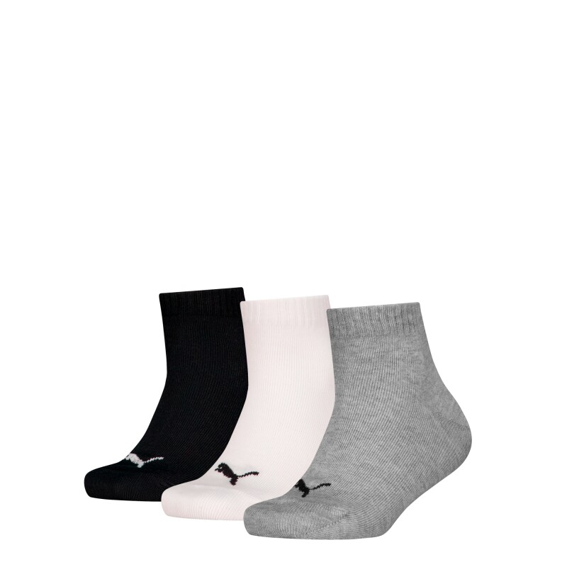 Medias Puma Quarter de Niños Blanco