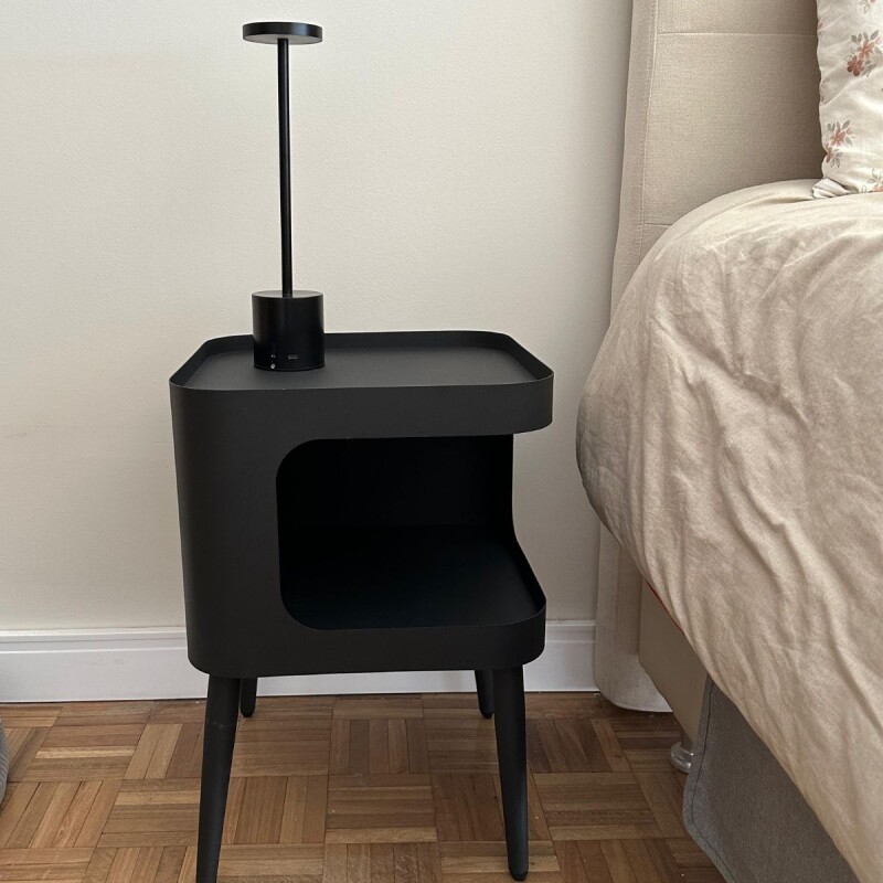 Mesa nórdica ZURI Negro