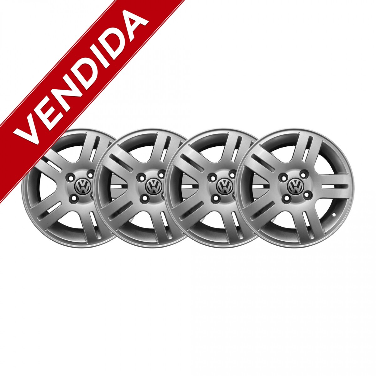 Juego de llantas VW Rodado 14" 6.0 Pase 4 x 100 - PROMOCIÓN 