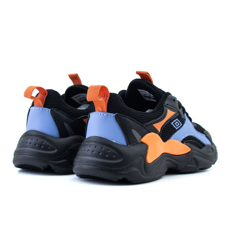 Championes Umbro Evoque de Niños - 20206123 Negro-celeste