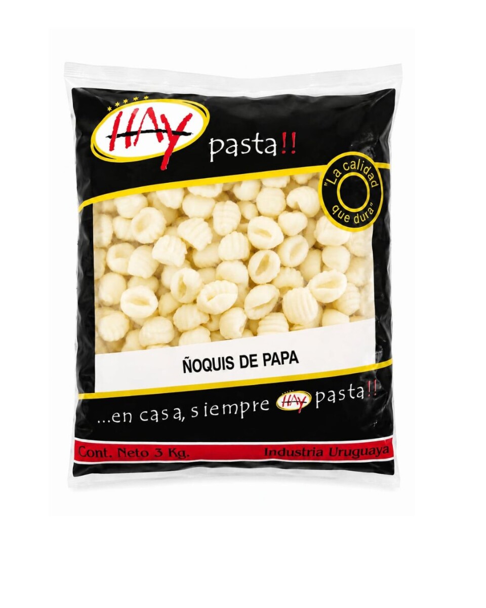 ÑOQUIS 3KG HAY PASTA! 