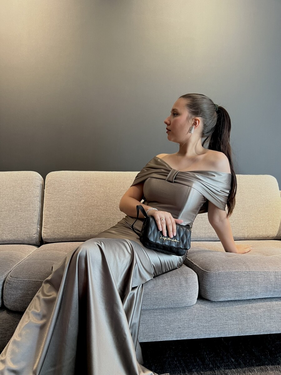 Vestido Helena - Gris 