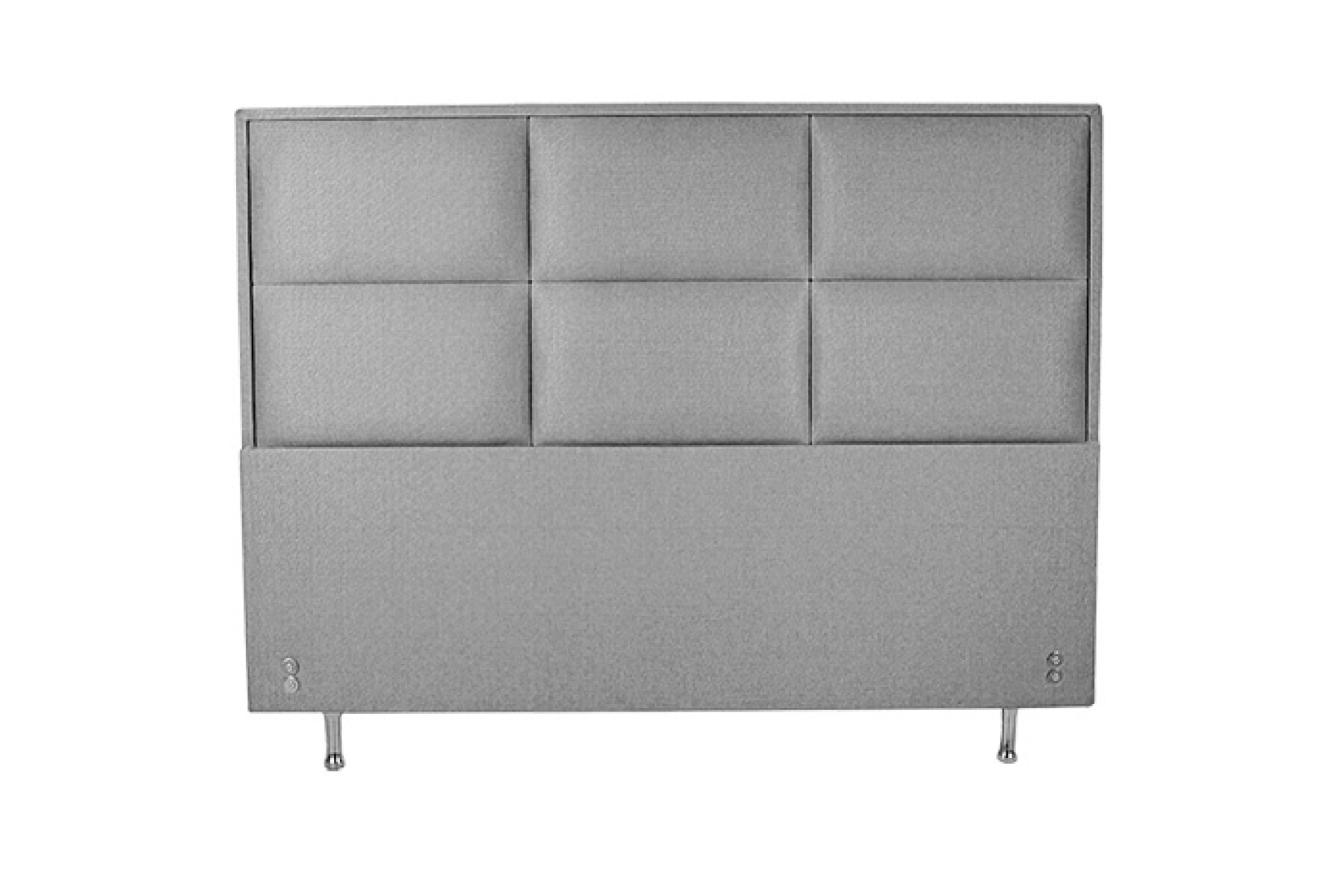 Cabecera Premium Extra King Swede 193 x 127 - Cinza 