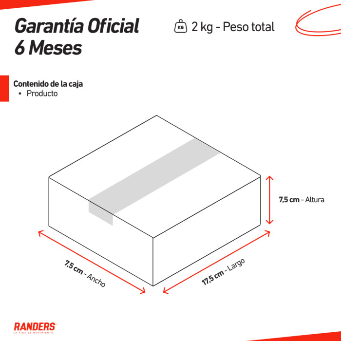 Mancuerna 2KG Revestida De Neopreno Azul Mancuerna 2KG Revestida De Neopreno Azul