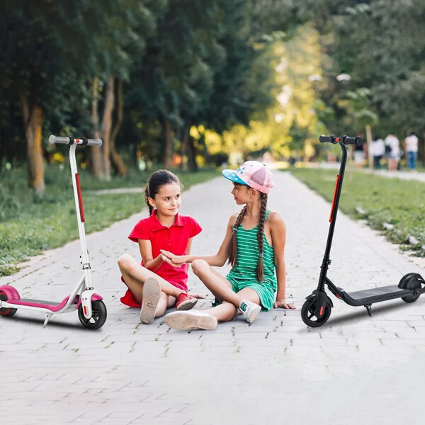 Monopatin Electrico GoGreen Guri Infantil Niños R6.5 15 Km/h Variante Color Rojo