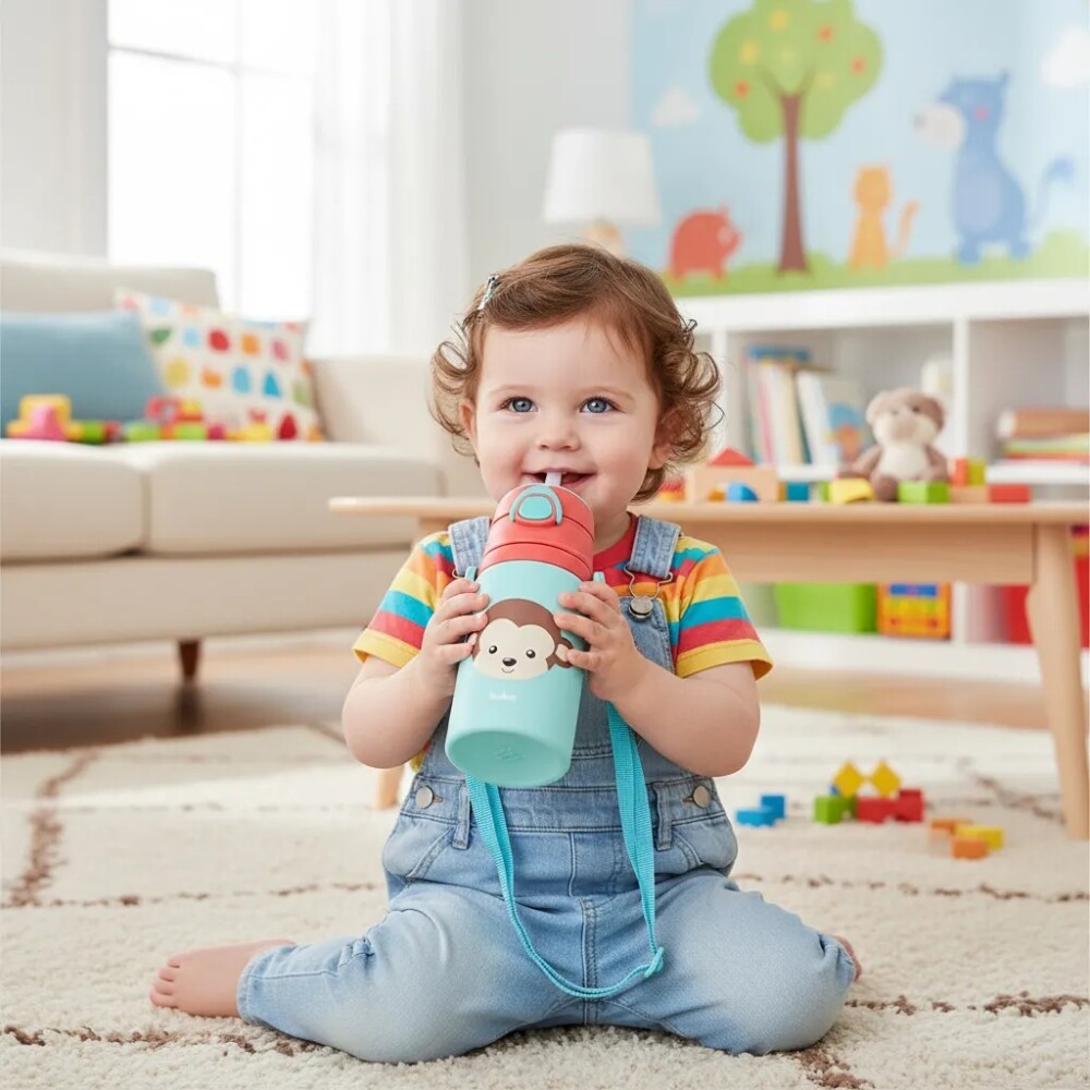 Vaso metal animales BUBA Mono