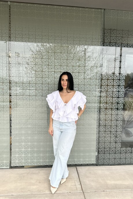 Blusa Laurel Blanco