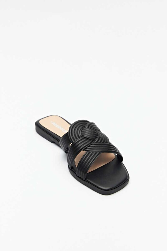 SANDALIA PADDOCK MARBA Negro
