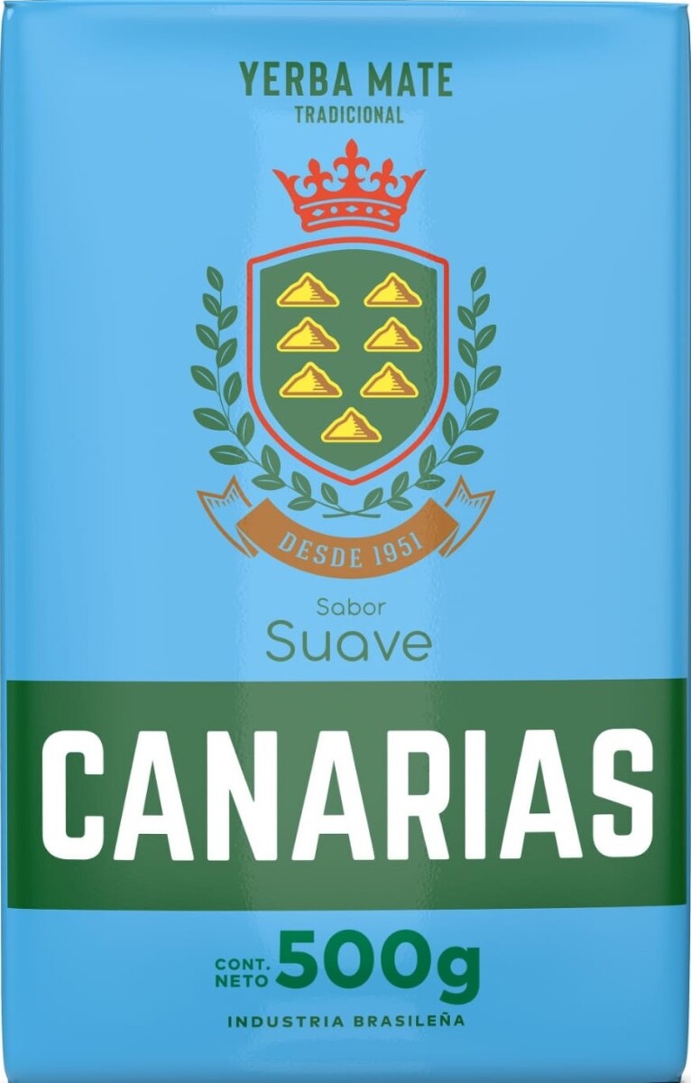 YERBA CANARIAS 500G SUAVE 