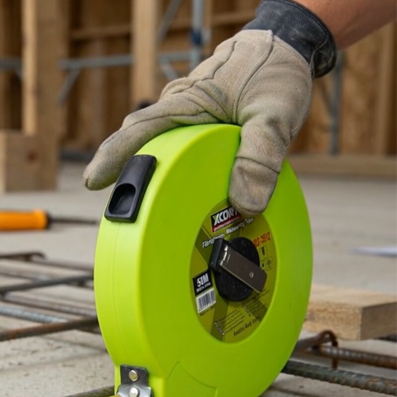 XCORT CINTA AGRIMENSOR FIBRA 50MX12.5MM Xcort Cinta Agrimensor Fibra 50mx12.5mm