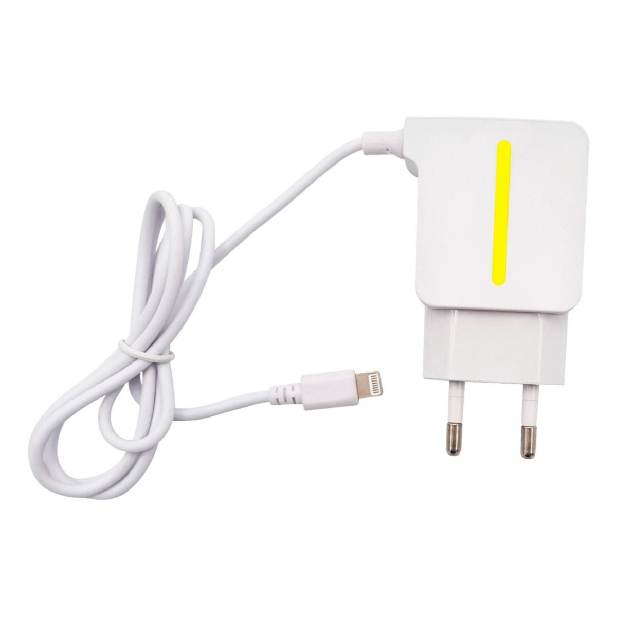 Cargador Rapido 3.1a + Cable Lightning 2 Usb Rapido Pared - Color Variante AMARILLO 