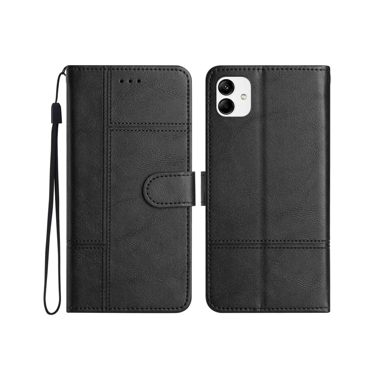 Flip cover Samsung Galaxy A04 color negro 