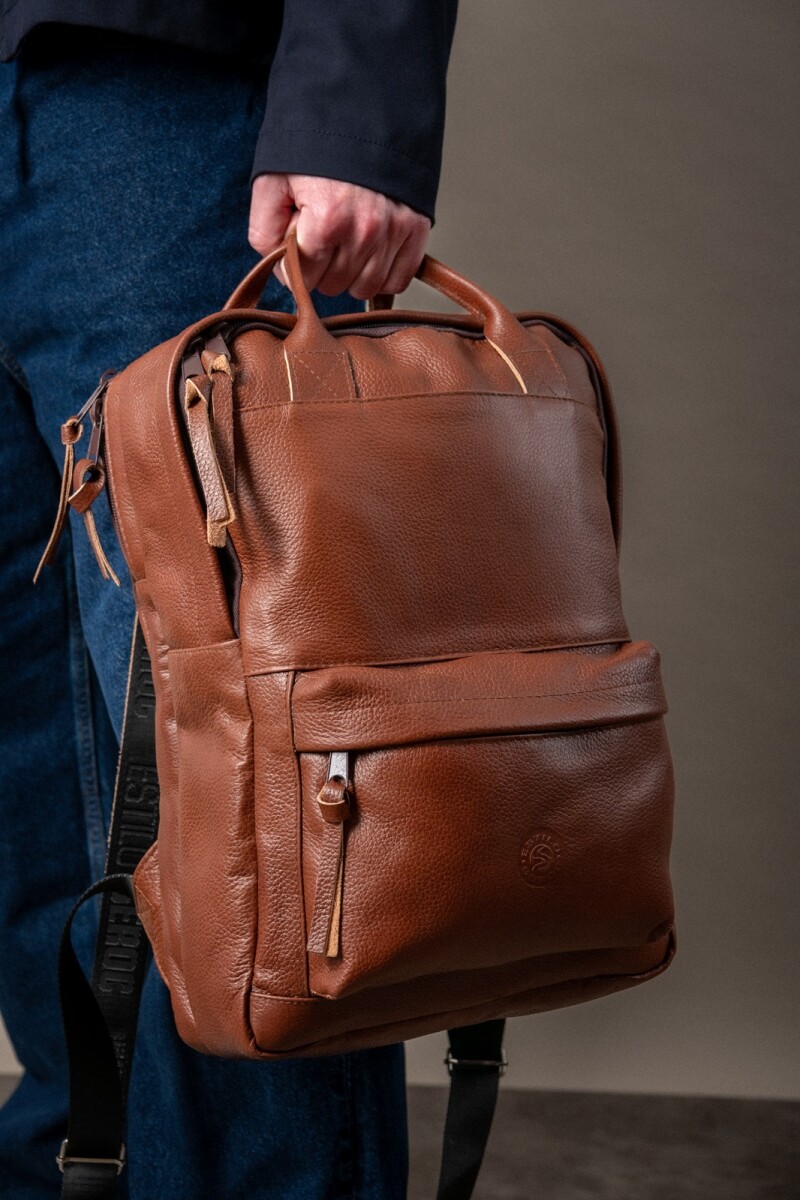 Mochila porta notebook - Marrón 