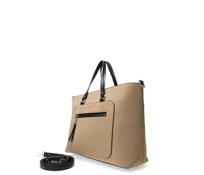 Cartera HUARI estilo bolso Beige