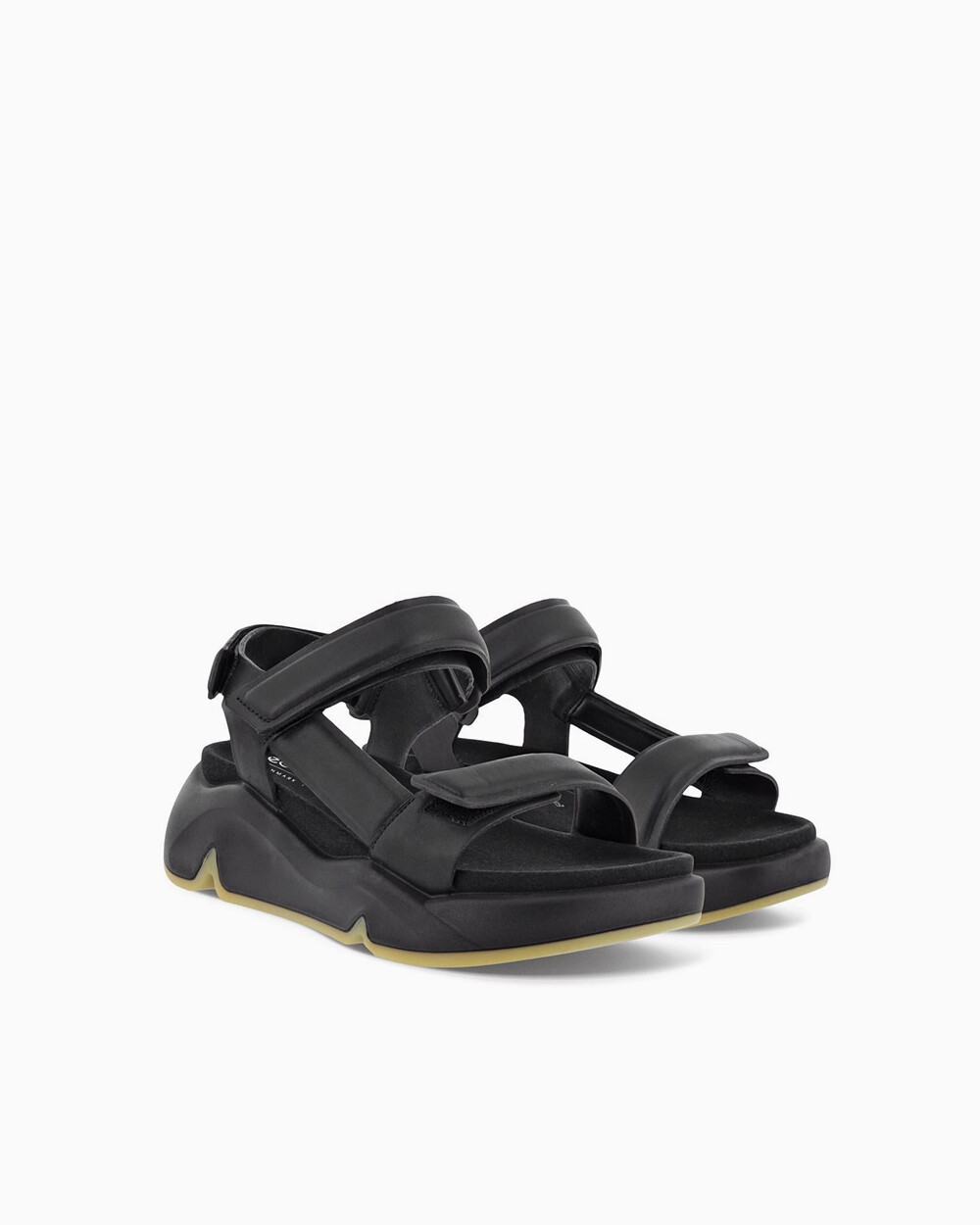 ECCO Chunky Sandal Negro