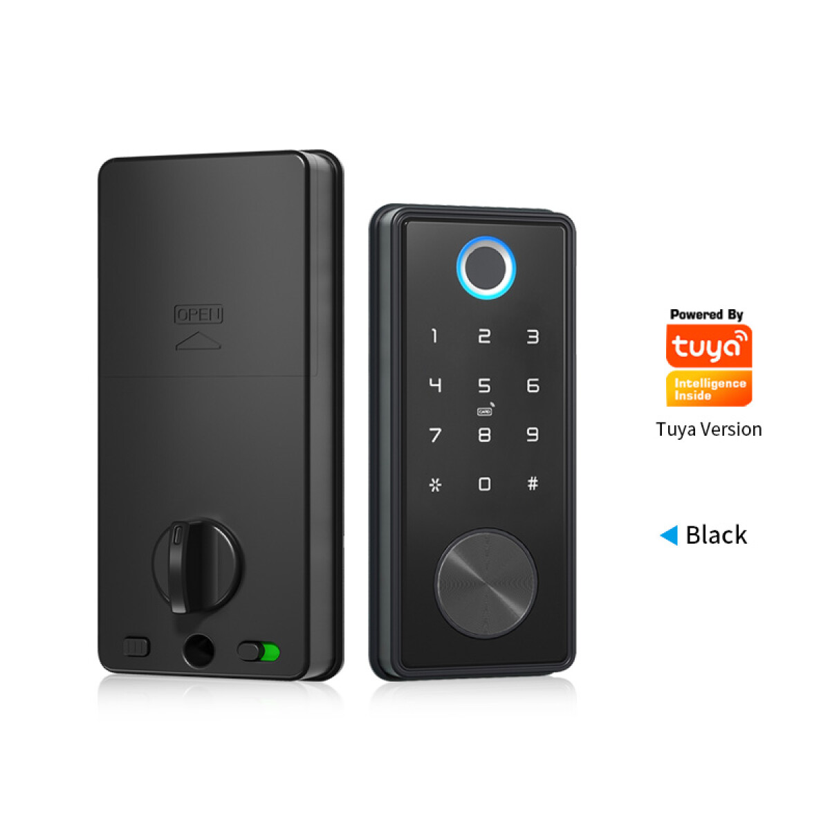 Cerradura Lector Huella Smart Wifi SM-T1 - NEGRO 