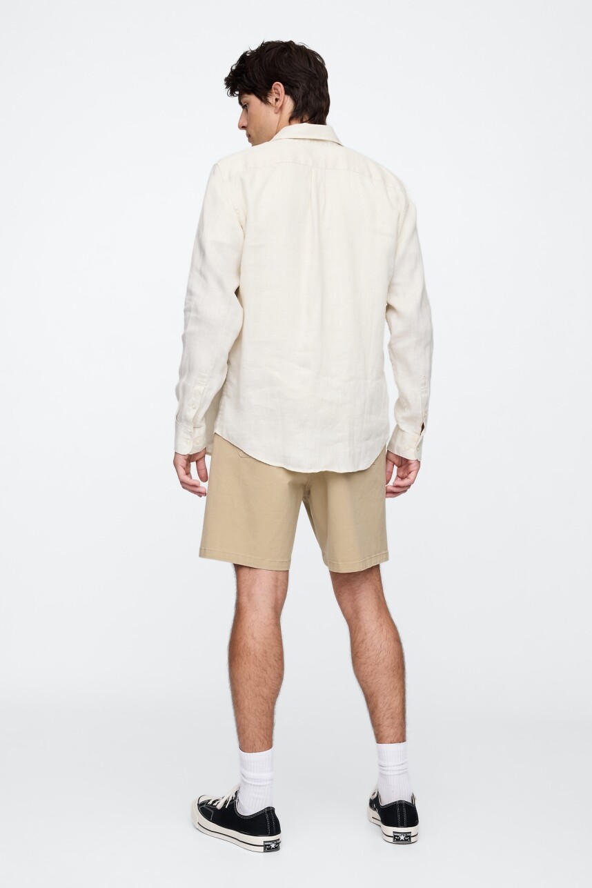 Short Essential Easy 7Inch Hombre Iconic Khaki