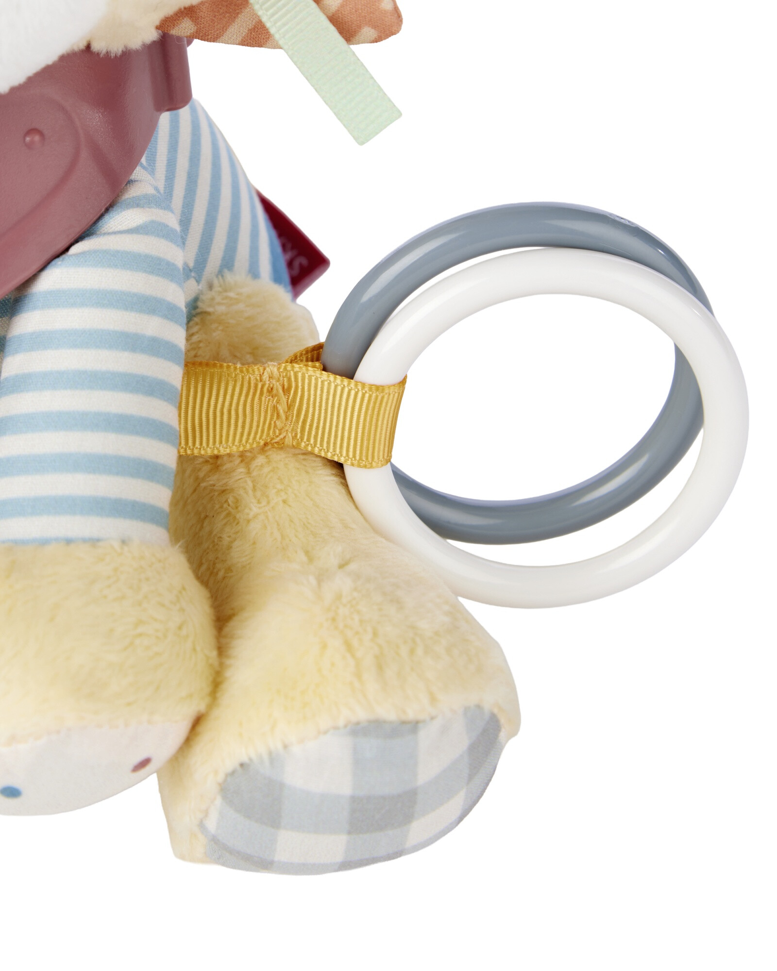 Peluche colgante multisensorial, diseño león Peluche colgante multisensorial, diseño león