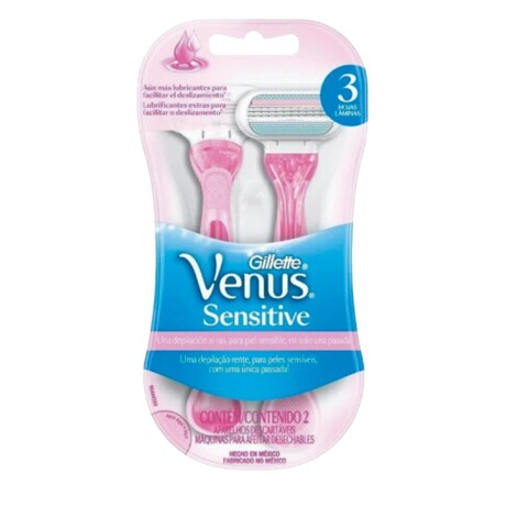 Afeitadoras Desechables Gillette Venus Divine Sensitive X2 Afeitadoras Desechables Gillette Venus Divine Sensitive X2