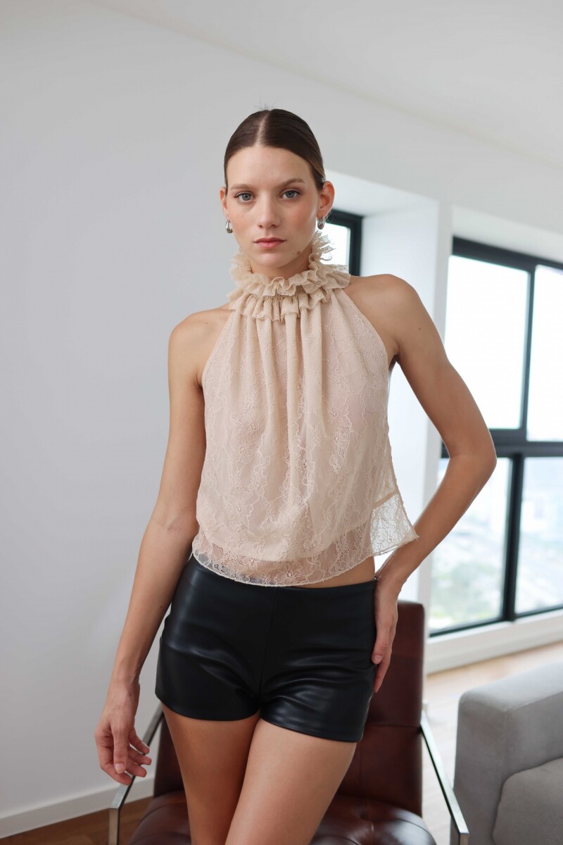 BLUSA MADAME BEIGE
