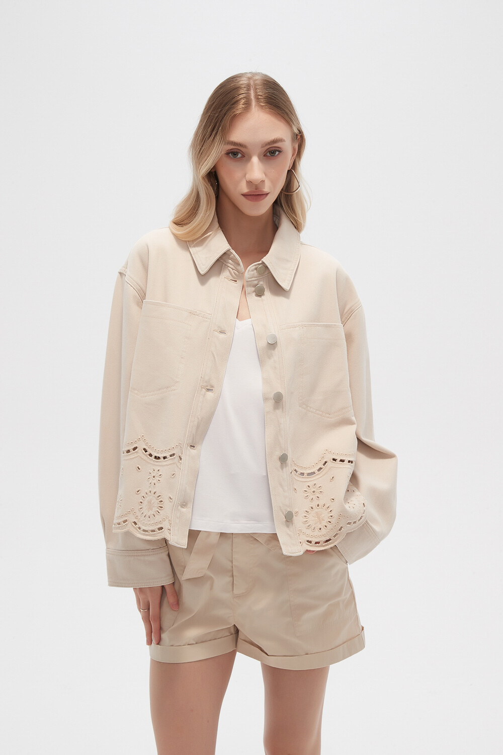 Sobrecamisa Voro Crema