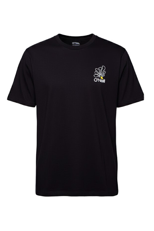 Remera O'Neill Floral Negra Remera O'Neill Floral Negra