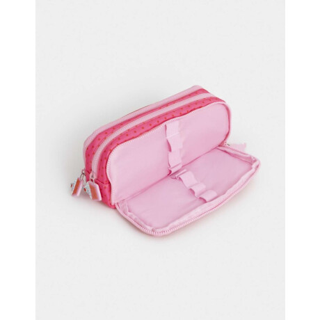 Cartuchera Estampada Rojo Medio