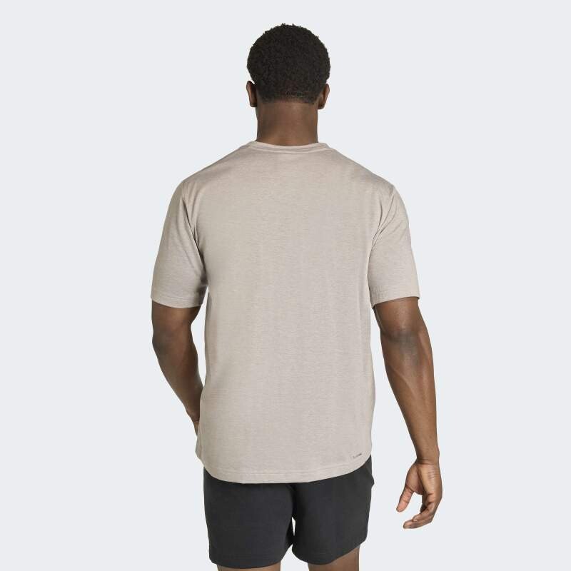 Remera Adidas Workout Essentials Feelready Gris