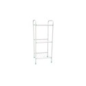 ESTANTE MULTIUSO DE ACERO 3 PISOS 35X31X86CM Blanco