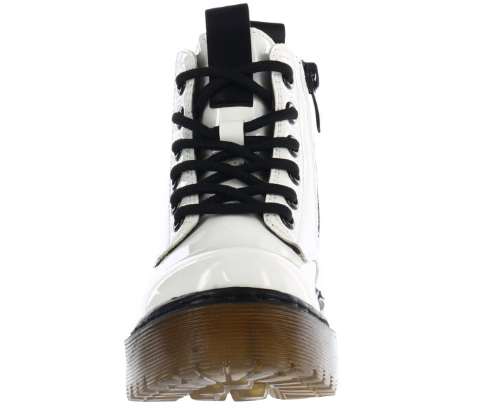 Botas de Niña MINI Miss Carol Blanco (Charol)