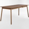 Mesa de comedor GLIMPS Marrón - EXTENSIBLE