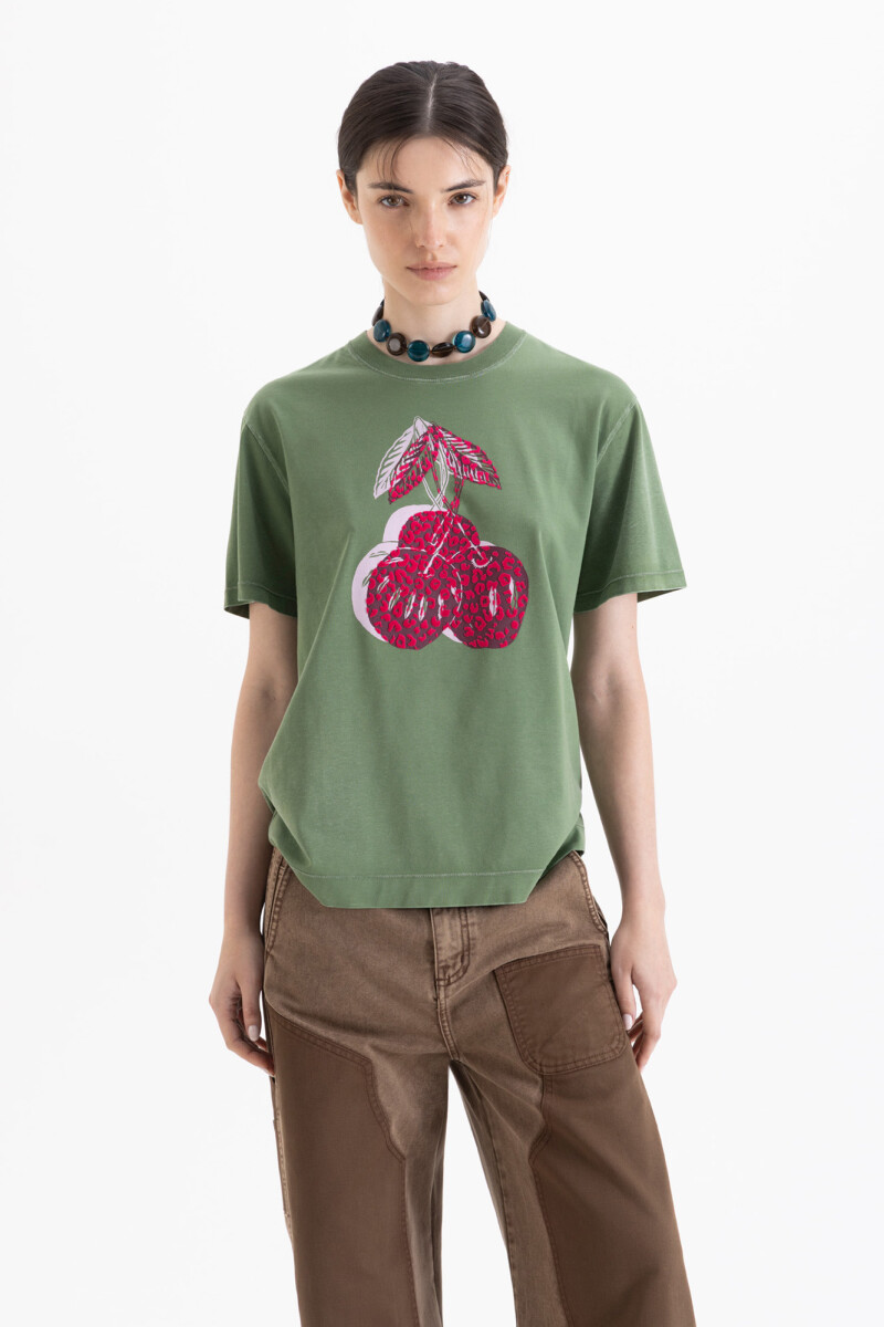 REMERA ALEXA Verde Militar