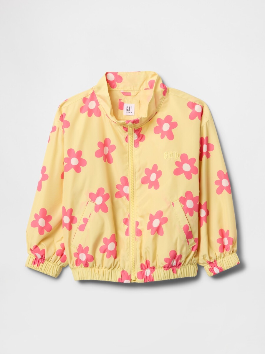 Campera De Lluvia Toddler Niña - Pale Banana 12-0824Tcx 