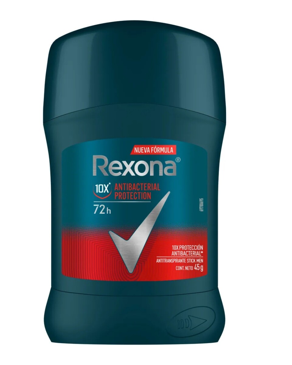 REXONA DESODORANTE ANTIBACTERIAL MEN EN BARRA 50gr 