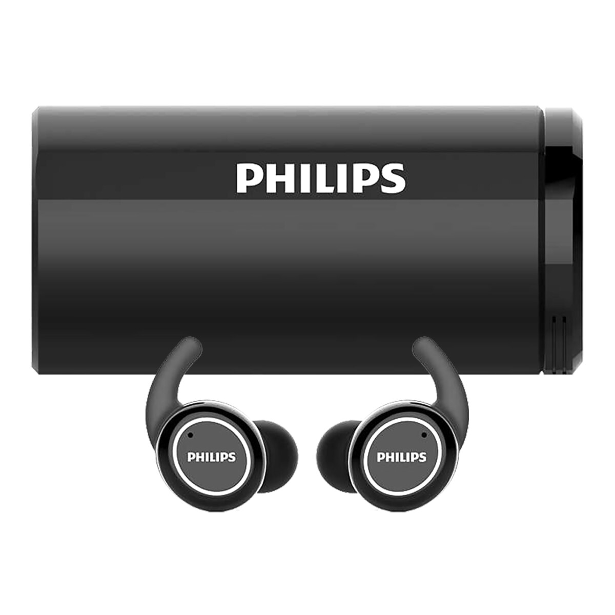 Philips - Auriculares Nalámbricos TAST702BK/00 - Bluetooth. 6MM. Li-po. 6 Horas de Reproducción. 