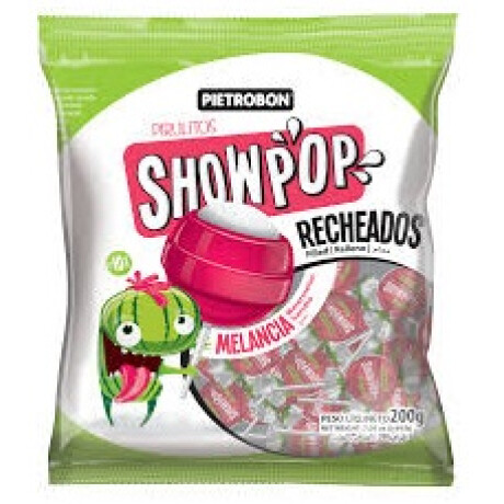 Chupetin relleno Showpop 480g/24 unidades Surtido Chupetin relleno Showpop 480g/24 unidades Surtido