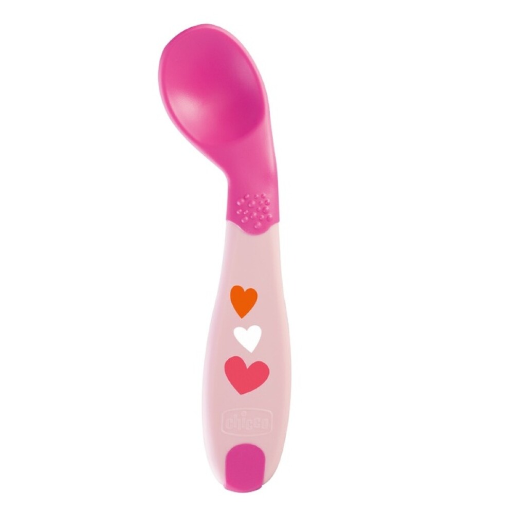 Mi primer cuchara 8+ CHICCO rosa