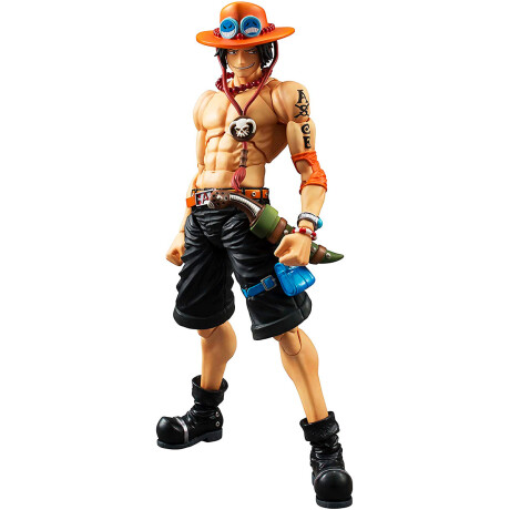 Figura Original Anime Heroes One Piece Articulada Portgas D. Ace